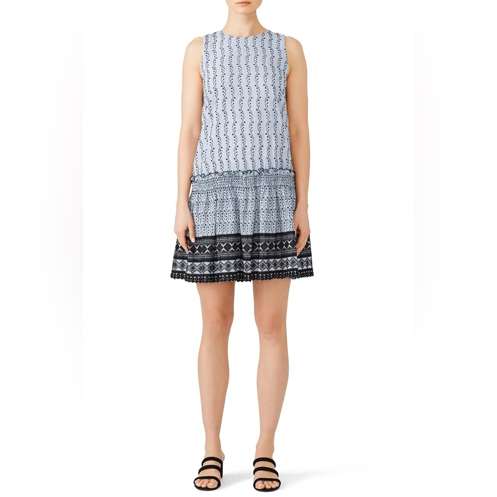 Waverly Gray Drop Waist Selena Dress